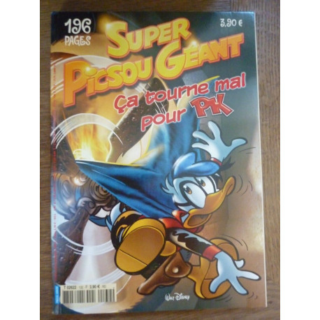 SUPER PICSOU GEANT n132 Disney Hachette presse 03