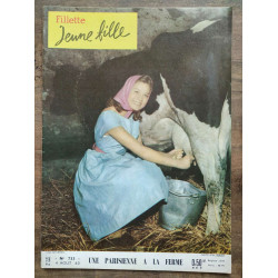Fillette jeune fille n733 4 Août 1960