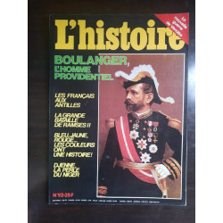 L'histoire Nº 92 Boulanger providentiel septembre 1986