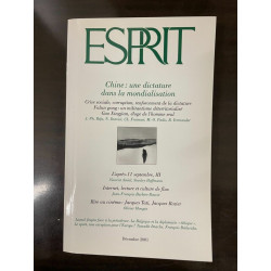 Revue Esprit Décembre 2001