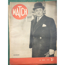 Revue MATCH du 28 mars 1940 Paul Reynaud Promotion de guerre à...