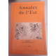 Annales de l'Est N°2 1999 - Dossier: Aarts et Spectacles