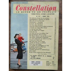 Constellation Le Monde Vu en Français Nº119 Mars 1958