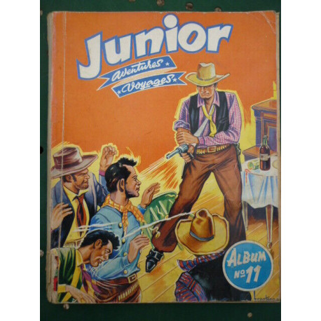 Junior aventures voyages Album N11 Editions des Remparts-74 manque