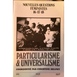 NOUVELLES QUESTIONS FEMINISTES 16-17-18 PARTICULARISME et...