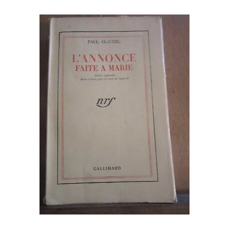 L'Annonce faite à marie