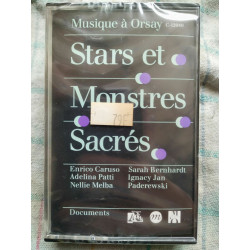Stars et monstres sacrés Cassette Audio-K7 NEUVE SOUS BLISTER