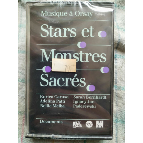 Stars et monstres sacrés Cassette Audio-K7 NEUVE SOUS BLISTER