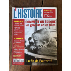 L'Histoire N262 Comment on éduque les garçons et les filles