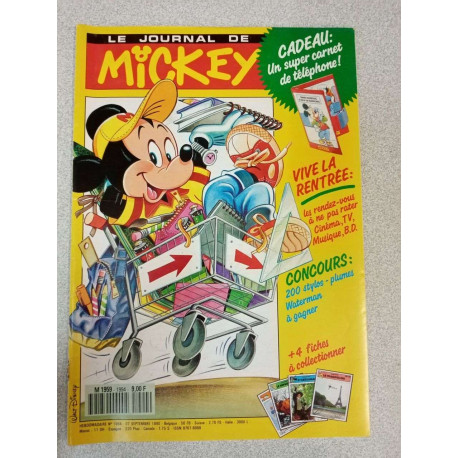 Le Journal de Mickey nº 1994 / Septembre 1990