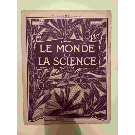 Le Monde et la Science N°35