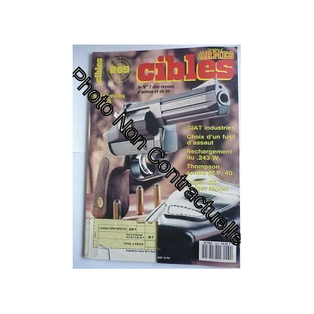 Cibles N° 269 : Manurhin Mr 93