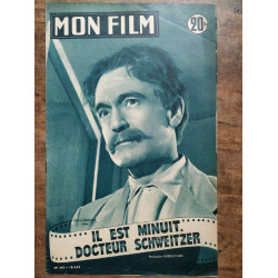 Mon Film N343 - Il est minuit docteur Schweitzer 18-3-53
