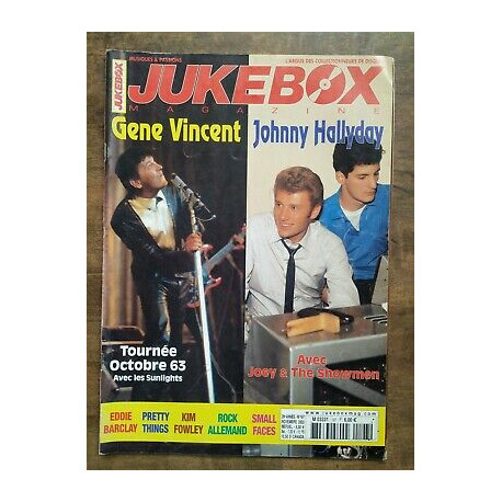 Jukebox Magazine Nº197 Novembre 2003 Gene Vincent Johnny Hallyday