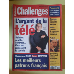 Challenges Nº152 - L'argent de La Télé Novembre 2000
