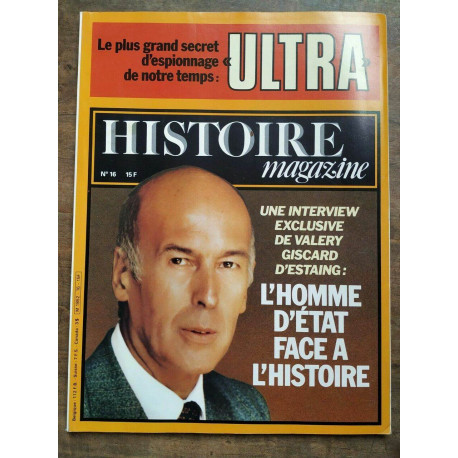 Histoire Magazine Nº 16 1981