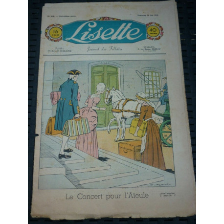 Lisette n25 18ème année Dimanche 19 Juin 1938