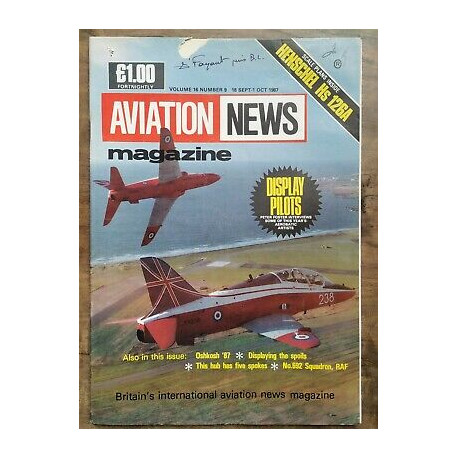 Aviation News Magazine vol 16 Nº 9 18 Sept 1 Octobre 1987
