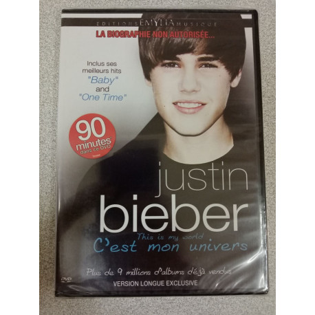 Dvd - Justin Bieber : C'est mon univers