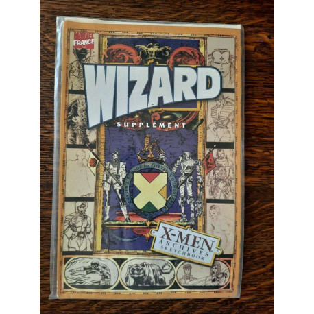 Wizard Supplément X-Men Archives Sketchbook