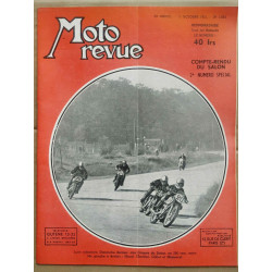 Moto Revue n 1054 compte rendu du salon Octobre 1951