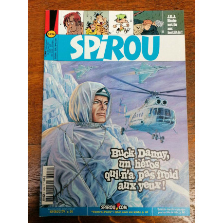 Spirou n3494 Buck danny un héros qui na pas froid aux yeux