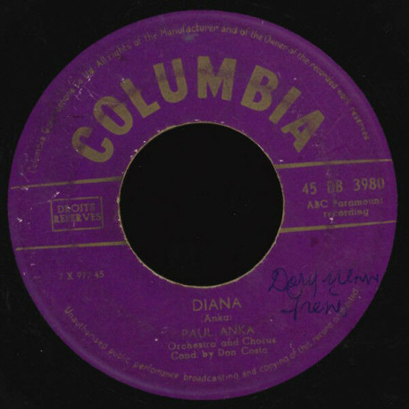 Diana / Don't Gamble With Love