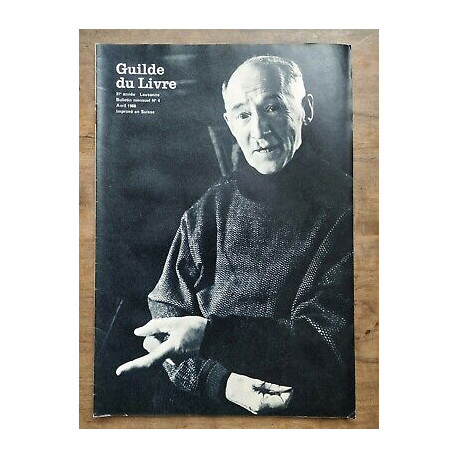 Guilde du Livre Nº 4 Lausanne Bulletin mensuel Avril 1966
