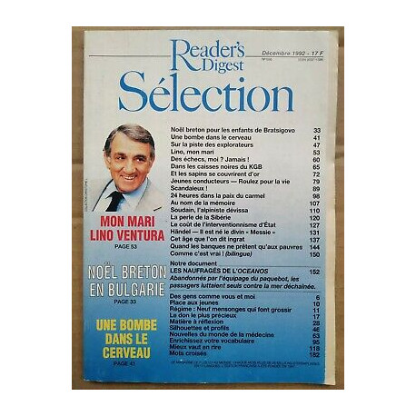 Nº 550 Décembre 1992