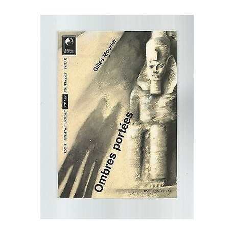 Gilles MOURIER Ombres portées éditions Bérénice très bel état