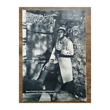 Guilde du Livre Nº 3 Lausanne Bulletin mensuel Mars 1961 26ème