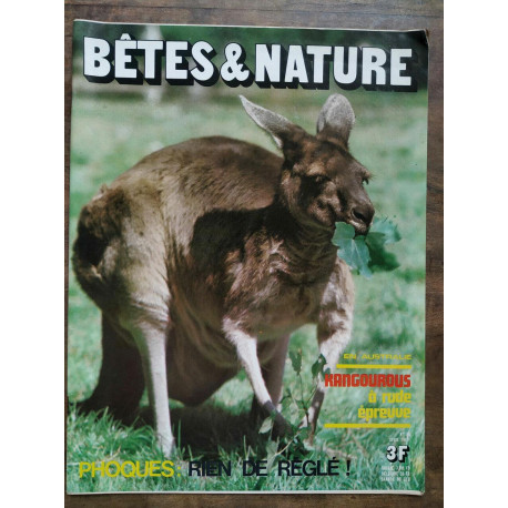 Bêtes et nature n84 Avril 1971
