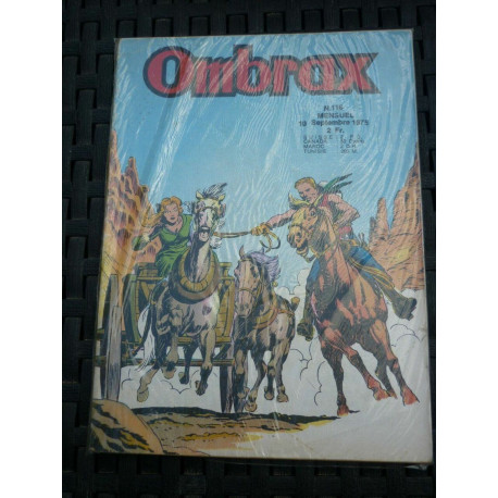 Ombrax mensuel n116 Editions lug 091975