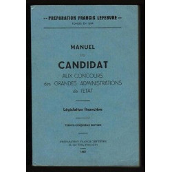 Manuel du Candidat Concours GRANDES ADMINISTRATIONS