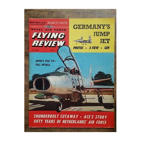 Royal Air Force Flying Review vol xviii Nº 11 August 1963