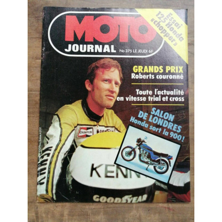 Moto Journal n 375 31 Août 1978