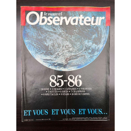 Le Nouvel Observateur N1103 - 85-86 et vous et vous
