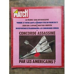 Paris Match Nº1234 30 Décembre 1972 Concorde assassiné par les...