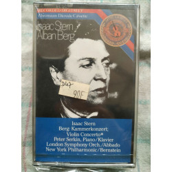 Isaac Stern Alban Berg Kammerkonzert Cassette Audio-K7 NEUVE SOUS...