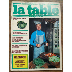 La Table Magazine n1 Novembre 1976