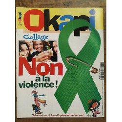 Okapi n 682 Collège Non à la Violence Novembre 2000