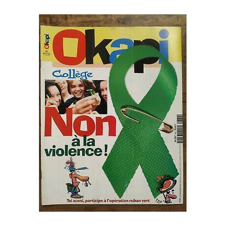 Okapi n 682 Collège Non à la Violence Novembre 2000