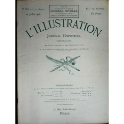 journal Universel N 3829 74 année 22 Julillet 1916