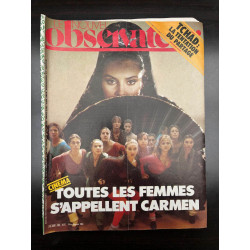 Le Nouvel Observateur N980 - Toutes les femmes s'appellent Carmen