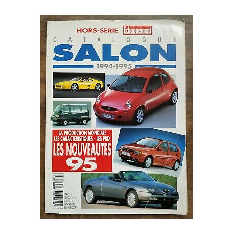 hors série Echappement Catalogue Salon 1994 1995
