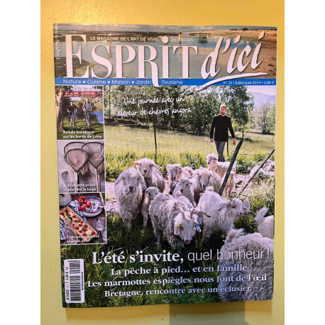 Magazine Esprit d'ici n21 juillet aout 2015