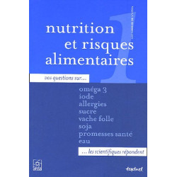 Cahier de l'AFSSA N° 1 : Nutrition et risques alimentaires