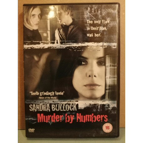 Murder by Numbers Sandra Bullock DVD English