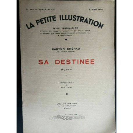 La petite illustration N 686 Roman N 320 11 Aout 1934