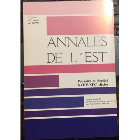 N°4 1990 REVUE TRIMESTRIELLE